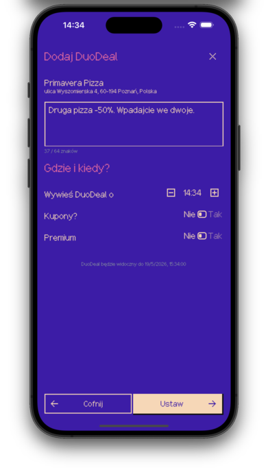 Tworzenie promocji DuoDeals